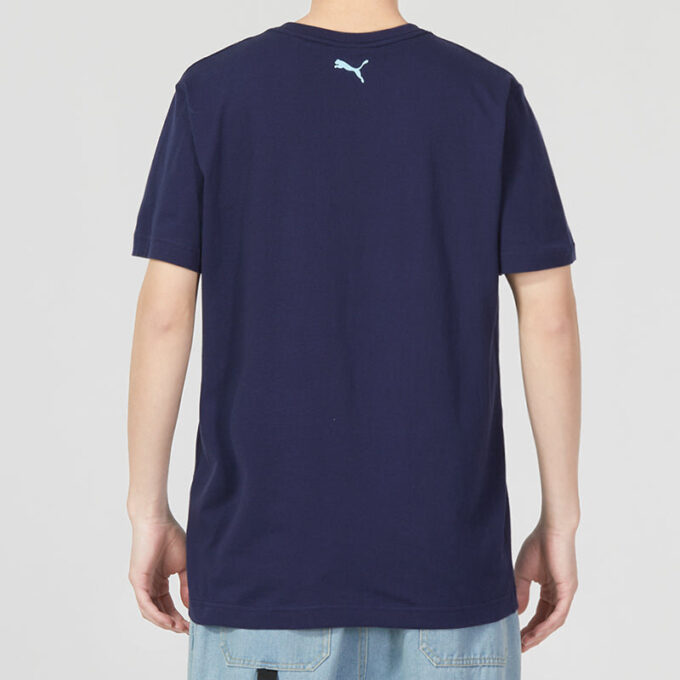 Koszulka graficzna Regular „Navy”