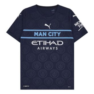 Koszulka Man City 2021-2022 „Granatowa” nr 3 Koszulka Man City 2021-2022 „Granatowa” nr 3