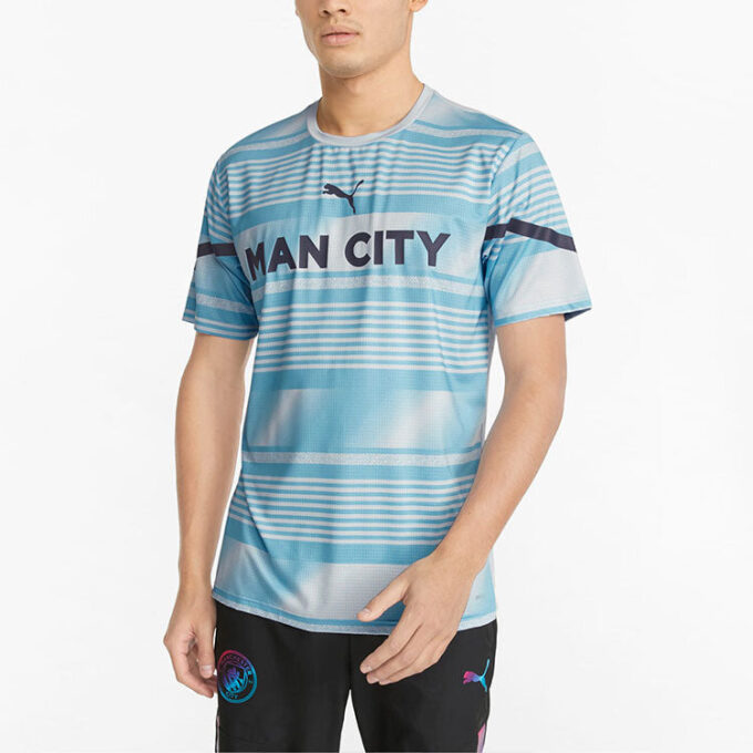Koszulka Mcfc Cny w kolorze niebieskim