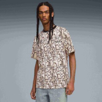 Koszulka męska A$AP ROCKY x PUMA z motywem skóry węża