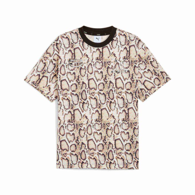 Koszulka męska A$AP ROCKY x PUMA z motywem skóry węża Koszulka męska A$AP ROCKY x PUMA z motywem skóry węża