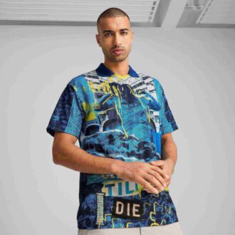 Koszulka męska Manchester City ftblNRGY+ w stylu retro 