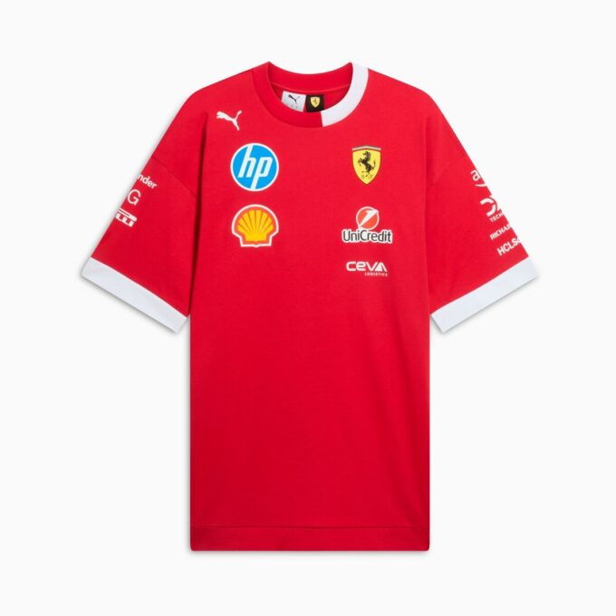 Koszulka męska Scuderia Ferrari 2025 Replica Drivers
