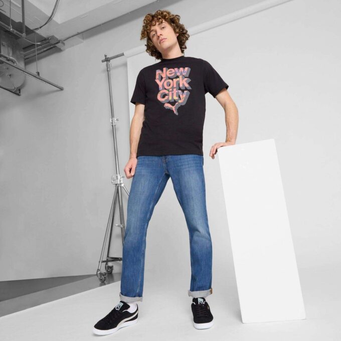 Koszulka męska z nadrukiem NYC Flagship Graphic