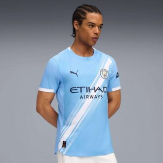 Koszulka piłkarska Manchester City 25/26 Home Authentic Men Koszulka piłkarska Manchester City 25/26 Home Authentic Men
