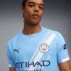 Koszulka piłkarska Manchester City 25/26 Home Authentic Men Koszulka piłkarska Manchester City 25/26 Home Authentic Men