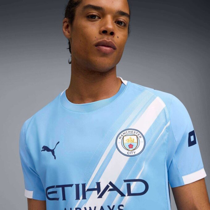 Koszulka piłkarska Manchester City 25/26 Home Authentic Men Koszulka piłkarska Manchester City 25/26 Home Authentic Men