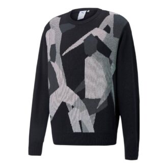 Koszulka Players Lounge Knit Crew Neck w kolorze czarnym