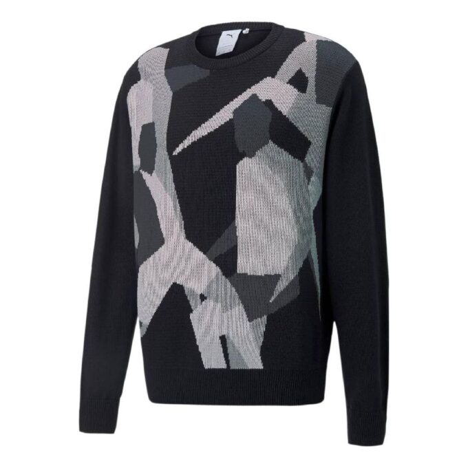 Koszulka Players Lounge Knit Crew Neck w kolorze czarnym