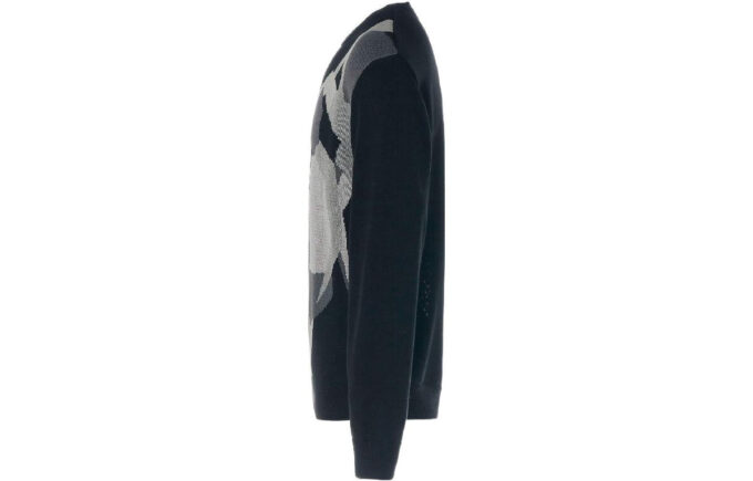 Koszulka Players Lounge Knit Crew Neck w kolorze czarnym