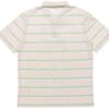 Koszulka polo Downtown Stripe w kolorze beżowym
