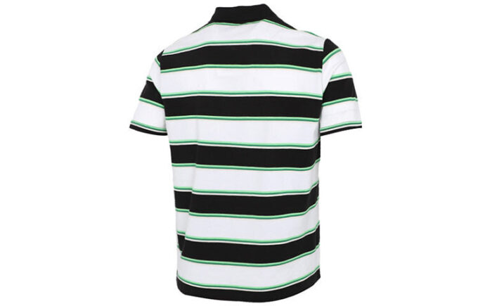 Koszulka polo Downtown Stripe w kolorze białym