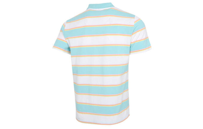Koszulka polo Downtown Stripe w kolorze białym