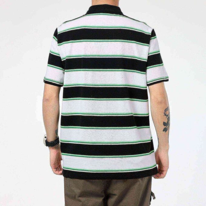 Koszulka polo Downtown Stripe w kolorze białym