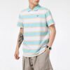 Koszulka polo Downtown Stripe w kolorze białym