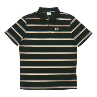 Koszulka polo Downtown Stripe w kolorze czarnym