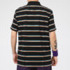 Koszulka polo Downtown Stripe w kolorze czarnym