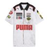 Koszulka polo PUMA x A$AP ROCKY Team z zamkiem błyskawicznym w kolorze białym
