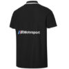 Koszulka polo PUMA x BMW Motorsport „Czarno-biała”