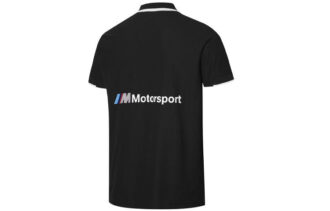 Koszulka polo PUMA x BMW Motorsport „Czarno-biała” Koszulka polo PUMA x BMW Motorsport „Czarno-biała”