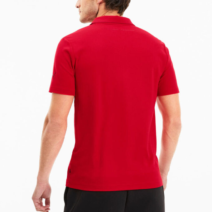 Koszulka polo PUMA x Ferrari „Czerwona”