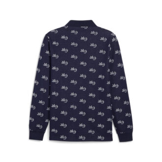 Koszulka polo PUMA x Noah Jacquard w kolorze granatowym Koszulka polo PUMA x Noah Jacquard w kolorze granatowym