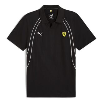 Koszulka polo Scuderia Ferrari Race w kolorze czarnym