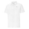 Koszulka polo Tech Pique w kolorze biało-czarnym