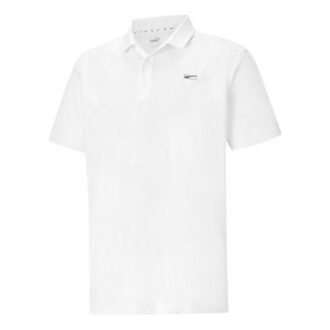 Koszulka polo Tech Pique w kolorze biało-czarnym