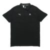 Koszulka polo w paski PUMA x BMW Motorsport „Czarno-biała”