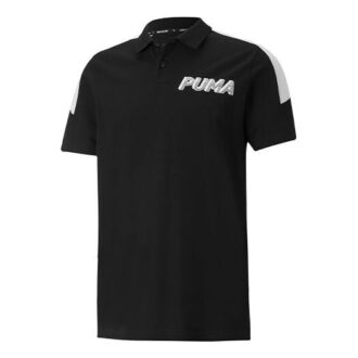 Koszulka polo z logo Modern Sports w kolorze czarnym