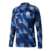 Koszulka przedmeczowa Manchester City F.C. z długim rękawem w kolorze „Blue Navy”