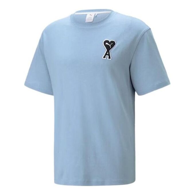 Koszulka PUMA x Ami „Niebieska”