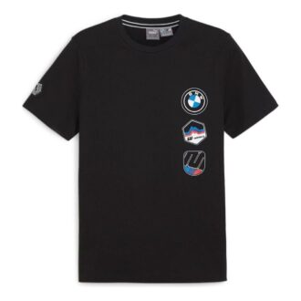 Koszulka PUMA x BMW Motorsport Garage „Czarna”