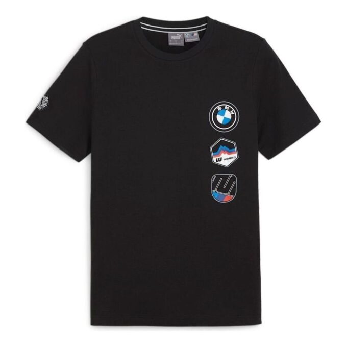 Koszulka PUMA x BMW Motorsport Garage „Czarna”