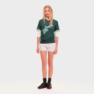 Koszulka PUMA x MADHAPPY z dekoltem w serek
