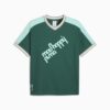 Koszulka PUMA x MADHAPPY z dekoltem w serek Koszulka PUMA x MADHAPPY z dekoltem w serek