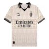 Koszulka PUMA x Pleasures AC Milan 2023/24 Light Version w kolorze beżowo-czarnym