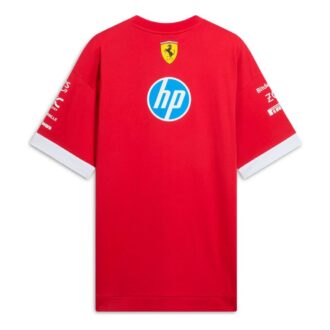 Koszulka PUMA x Scuderia Ferrari 2025 Replica o luźnym kroju dla kierowców „Dark Cherry”