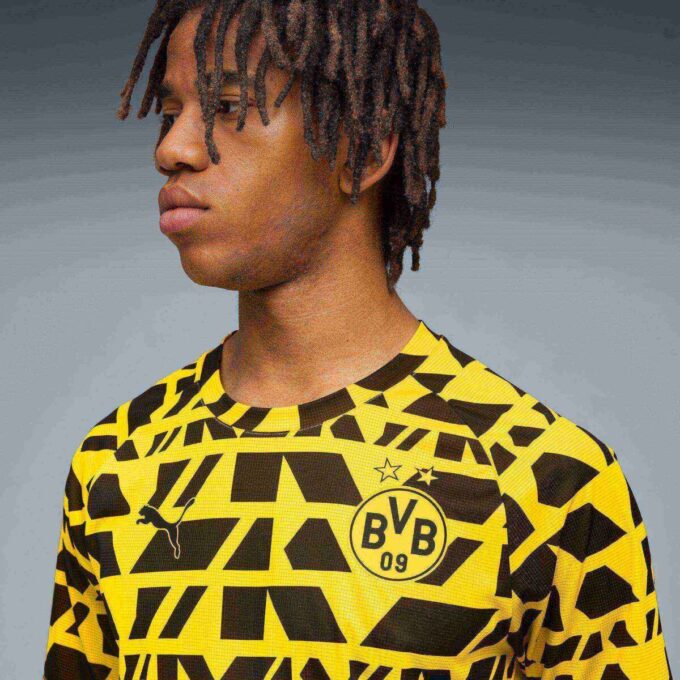 Koszulka rozgrzewkowa BVB dla mężczyzn Koszulka rozgrzewkowa BVB dla mężczyzn
