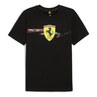 Koszulka Scuderia Ferrari Race Big Shield w kolorze czarnym