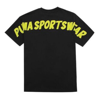 Koszulka Slogan Sportswear „Czarna”