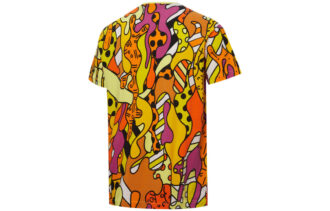 Koszulka sportowa PUMA x BRITTO Aop, unisex, pomarańczowa