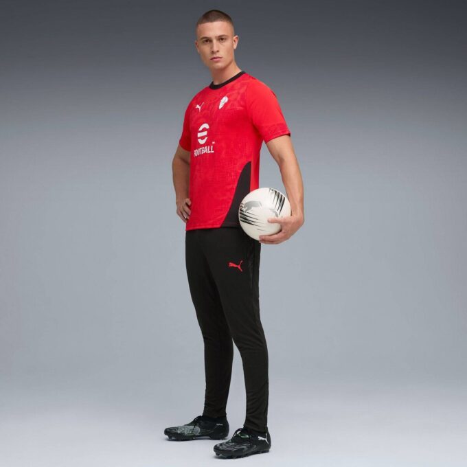 Koszulka treningowa piłkarska AC Milan męska z długim rękawem