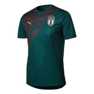 Koszulka treningowa Włochy Stadion Euro 2020 „Zielona”