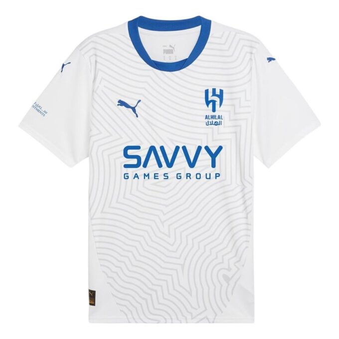 Koszulka wyjazdowa AlHilal Saudi FC 24/25 w kolorze białym