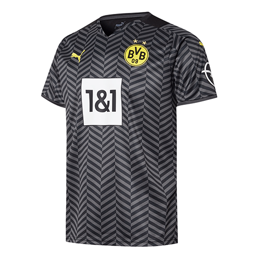 Koszulka wyjazdowa Bvb Borussia Dortmund 21/22 „Czarna” Koszulka wyjazdowa Bvb Borussia Dortmund 21/22 „Czarna”