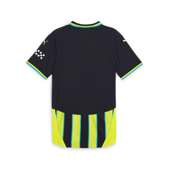 Koszulka wyjazdowa Manchester City 24/25 Authentic Player Edition w kolorze granatowo-żółtym