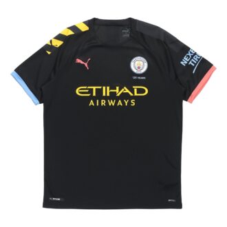 Koszulka wyjazdowa Manchesteru City 19/20 w kolorze czarnym Koszulka wyjazdowa Manchesteru City 19/20 w kolorze czarnym