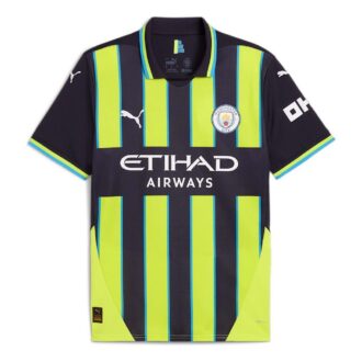 Koszulka wyjazdowa Manchesteru City 24/25 „Niebiesko-żółta” Koszulka wyjazdowa Manchesteru City 24/25 „Niebiesko-żółta”